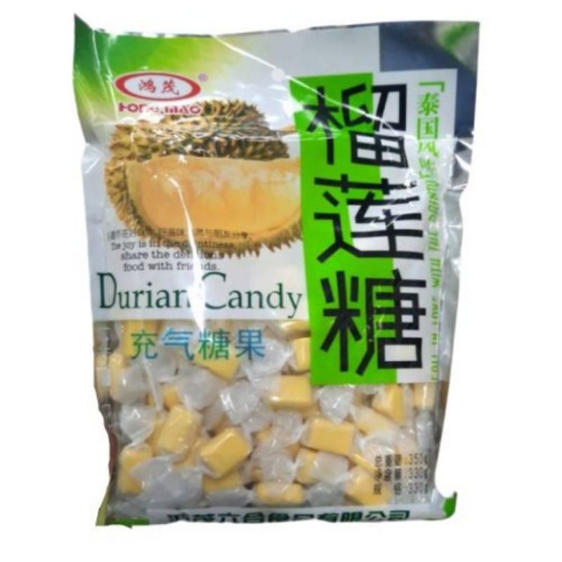 

Hong Mao Durian Candy 350 gram - Permen Rasa Durian