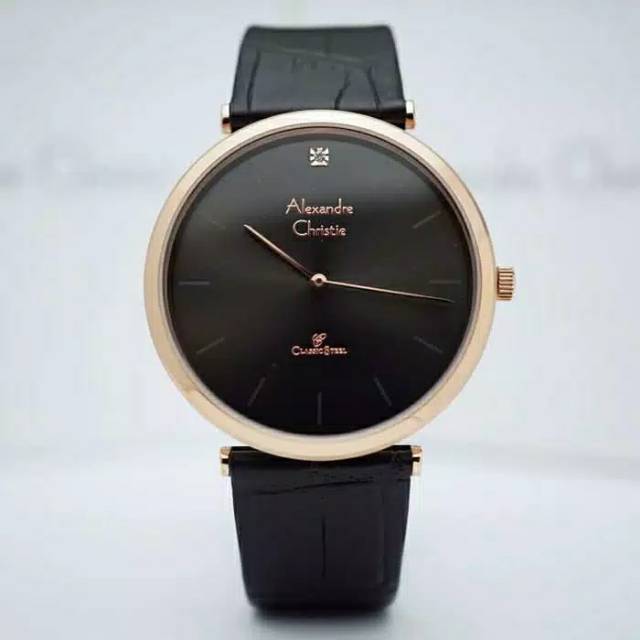 Jam Alexandre christie Pria ac 8577 original Black rosegold