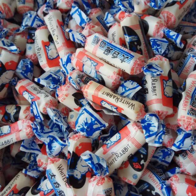 Permen susu white  rabbit 100gr Shopee Indonesia