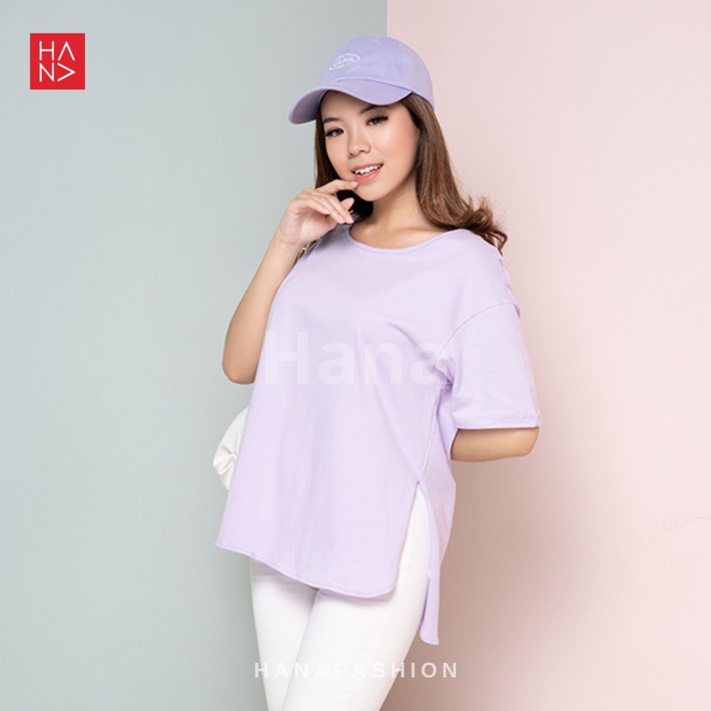 Hana Fashion - Clafita Cotton T-shirt Waniita Atasan Katun Wanita - TS261