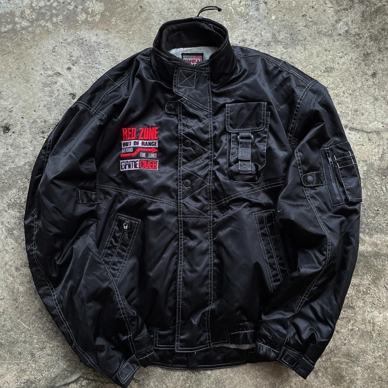 jaket motor vintage nankai