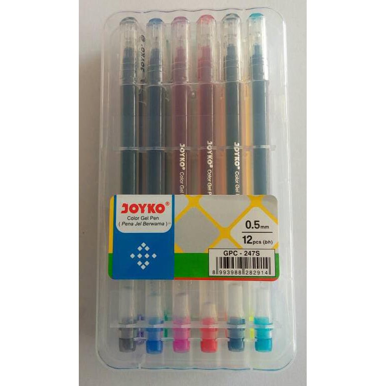 

HOT SALE Pulpen Gel Warna Joyko GPC-247S ( Set / Pack) Terjamin