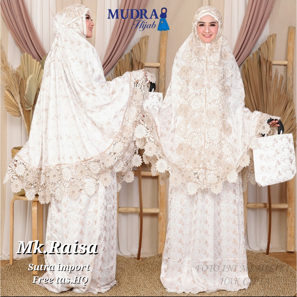 STYLISH MUKENA RAISA ORIGINAL BY MUDRA | FASHION WANITA HIJAB MURAH | FASHION WANITA MUSLIM