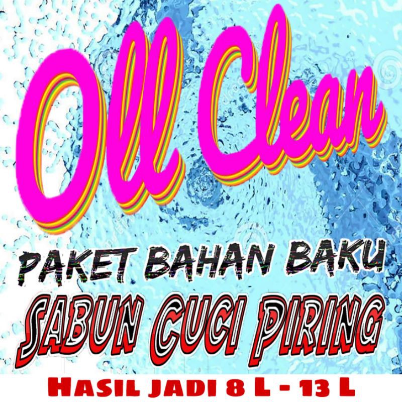 Paket Bahan Baku Sabun Cuci Piring - 500