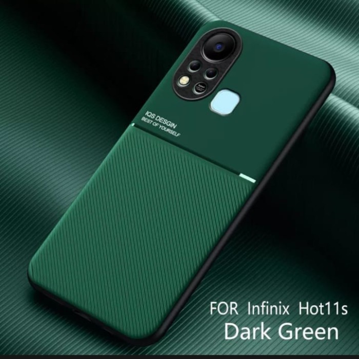 INFINIX HOT 11 / HOT 11S SOFT CASE CASING COVER SLIM SARUNG IQS DESGIN - Hitam, HOT 11S