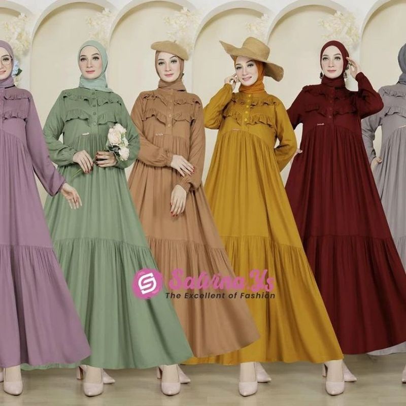 GAMIS MIDI SALVINA YS ORIGINAL/MIDI DRESS COTTON ZL REMPEL DADA