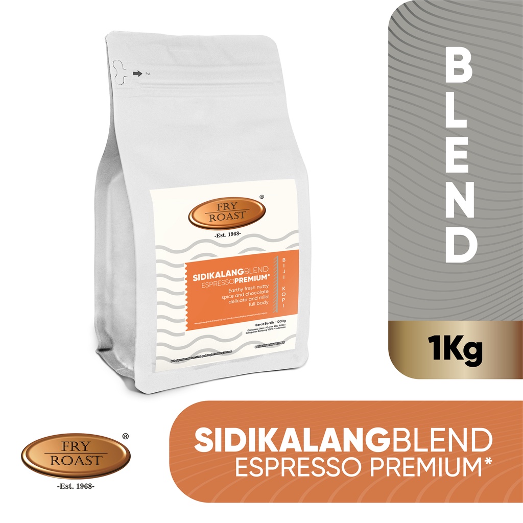 

KOPI SIDIKALANG BLEND ESPRESSO PREMIUM 1 KG BIJI DAN BUBUK