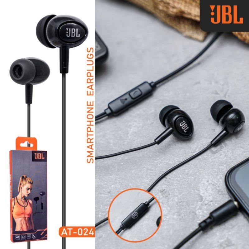 [SO] Hf Handsfree Headset JBL AT-024 Extra Bass