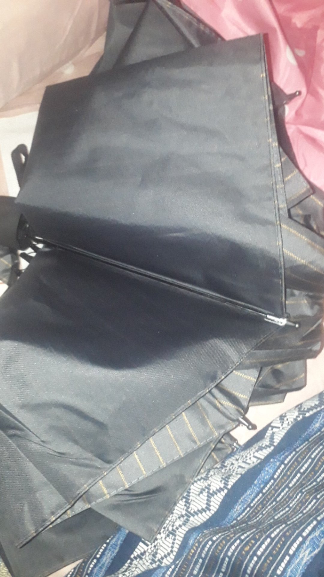 Tabasa Payung Lipat Stripes Garis Loko