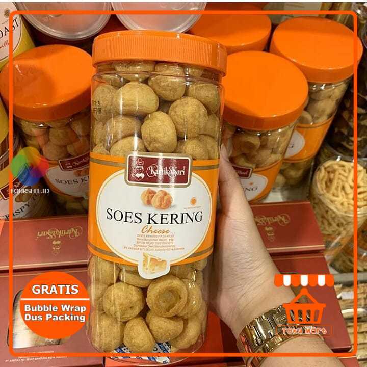 

Kartika Sari - Soes Kering Cheese Keju (PACKING AMAN) - Oleh Oleh Bandung Kartikasari Kue Bandung