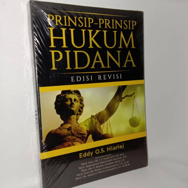 

Prinsip-prinsip hukum pidana edisi revisi .buku baru