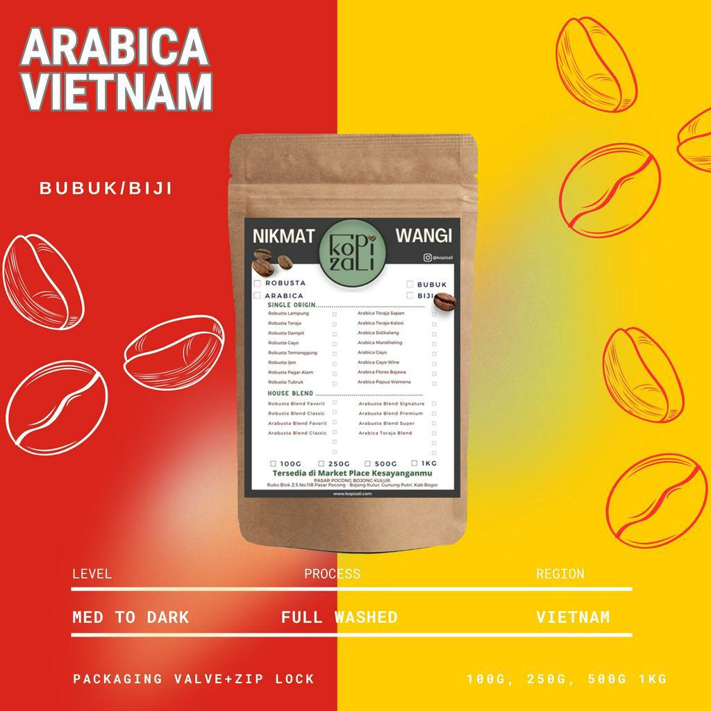 

Kopi Zali - Arabica Vietnam