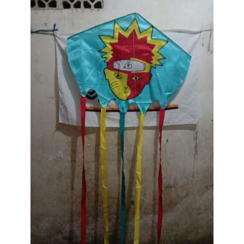 Layangan Hias Delta Naruto