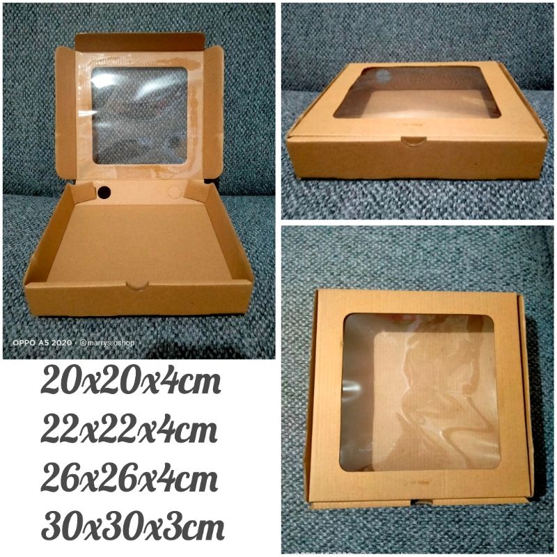 

Box eflute window pizza dus kotak