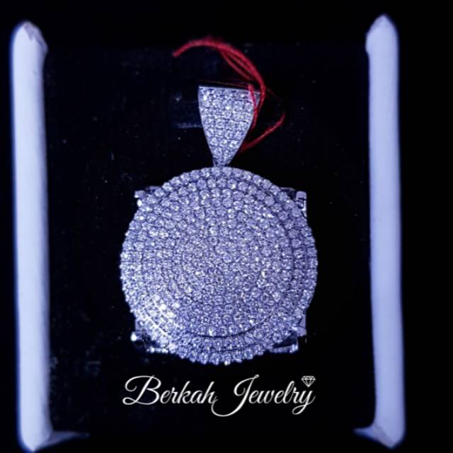 Liontin EMAS BERLIAN EROPA ASLI Natural Diamond Sertifikat