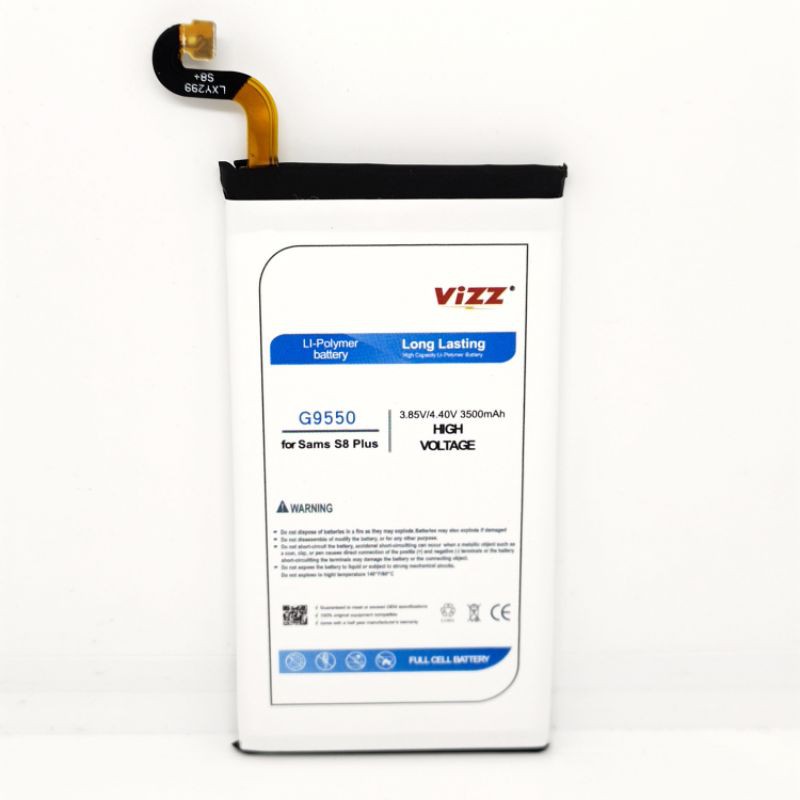Baterai Batre Vizz Samsung Galaxy S8 Plus / G9550 Original Vizz