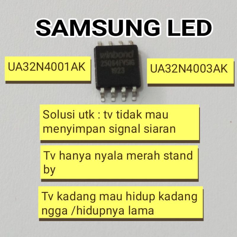 Ic eprom memory samsung ua32n4001ak  ua32n4003ak ua32n4001 ua32n4003