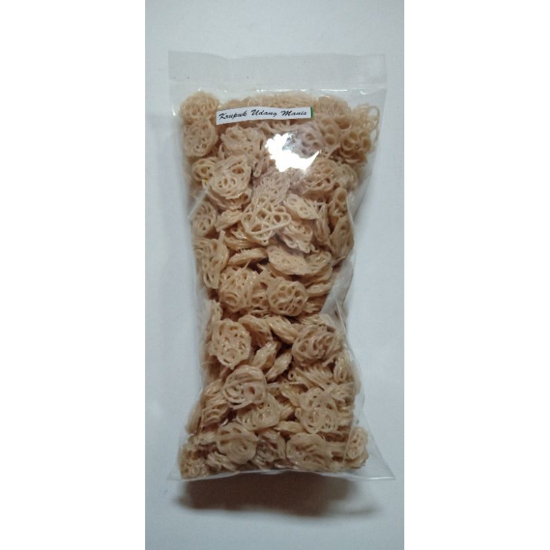 

Kerupuk udang manis kemasan 1/2kg