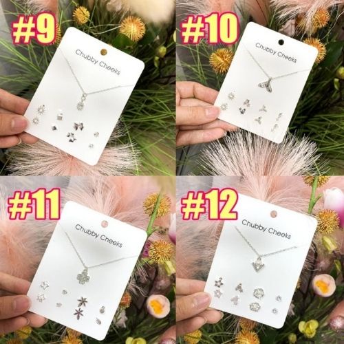 ✿AYN✿    Kalung Anting Set FA05 Fashion Wanita Korea Aksesoris Murah