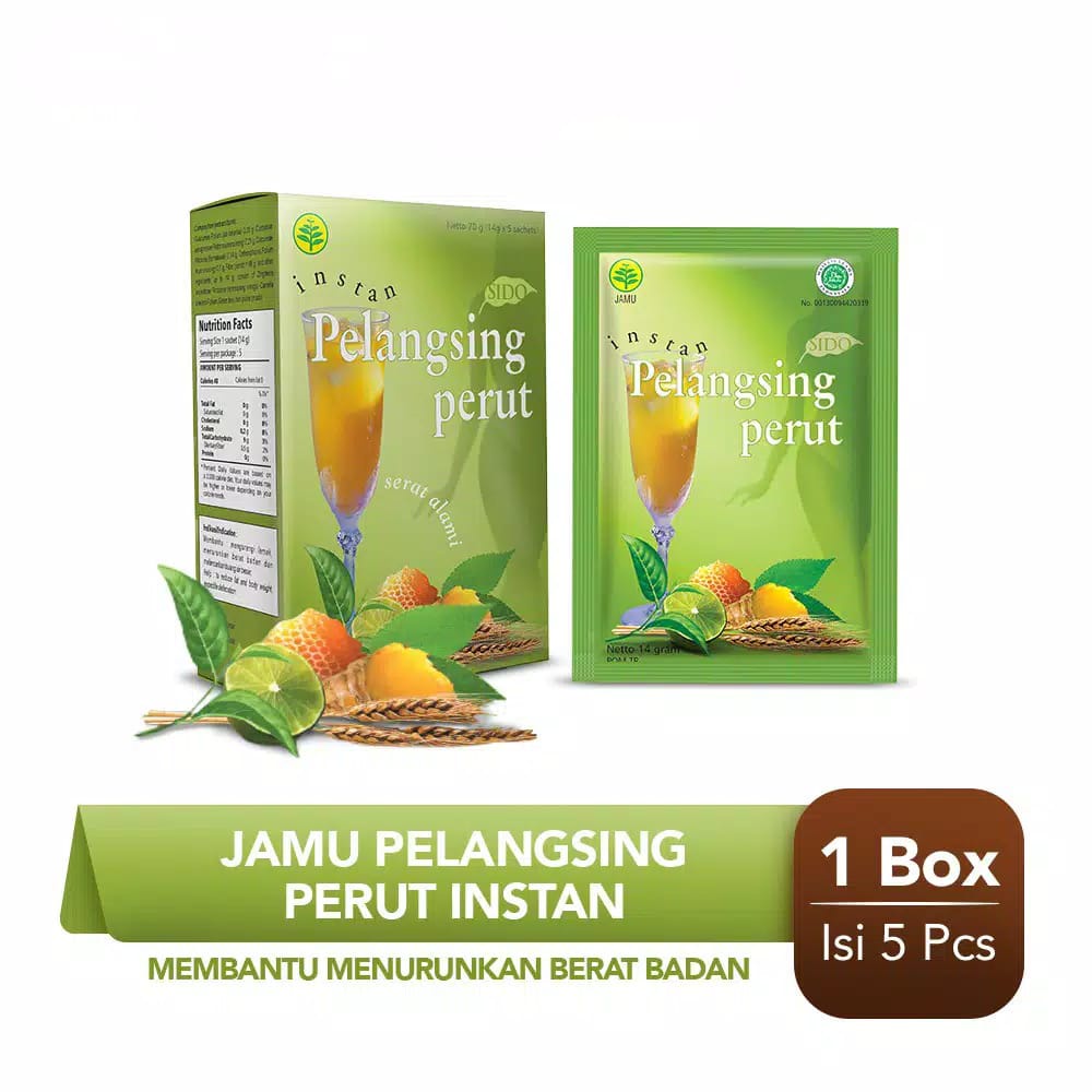 PELANGSING PERUT Instan Sidomuncul, sidomuncul pelangsing, pelangsing perut sidomuncul, jamu pelangs