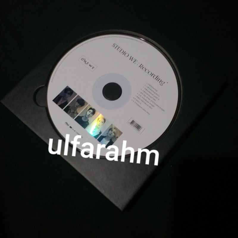 ONEWE Demo Album STUDIO WE : Recording (Album Only)