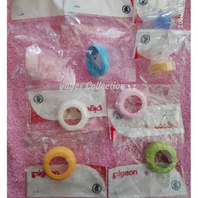 Tutup botol + ring botle susu bayi anak balita baby pigeon bulat ring screw cap widenick wide neck