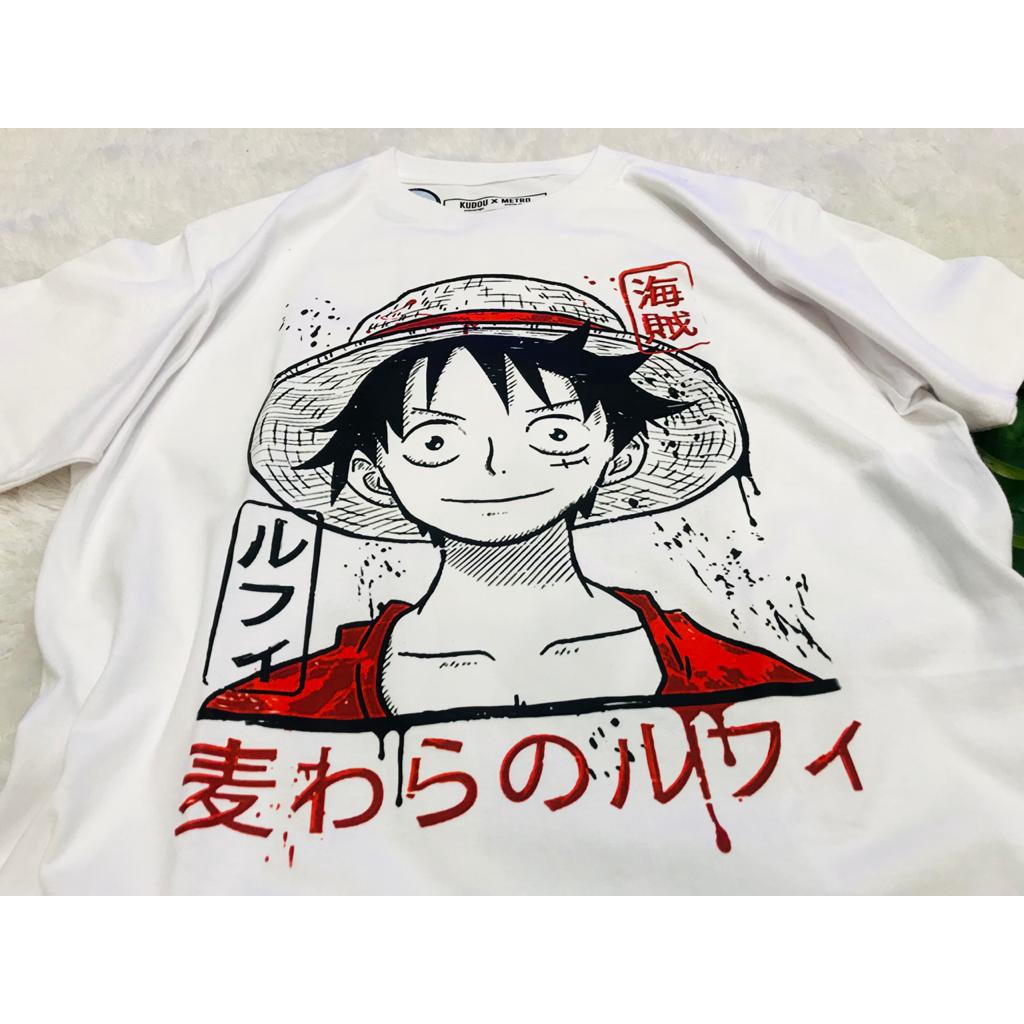 Tshirt Luffy the pirate king Anime Manga One Piece Premium Unisex