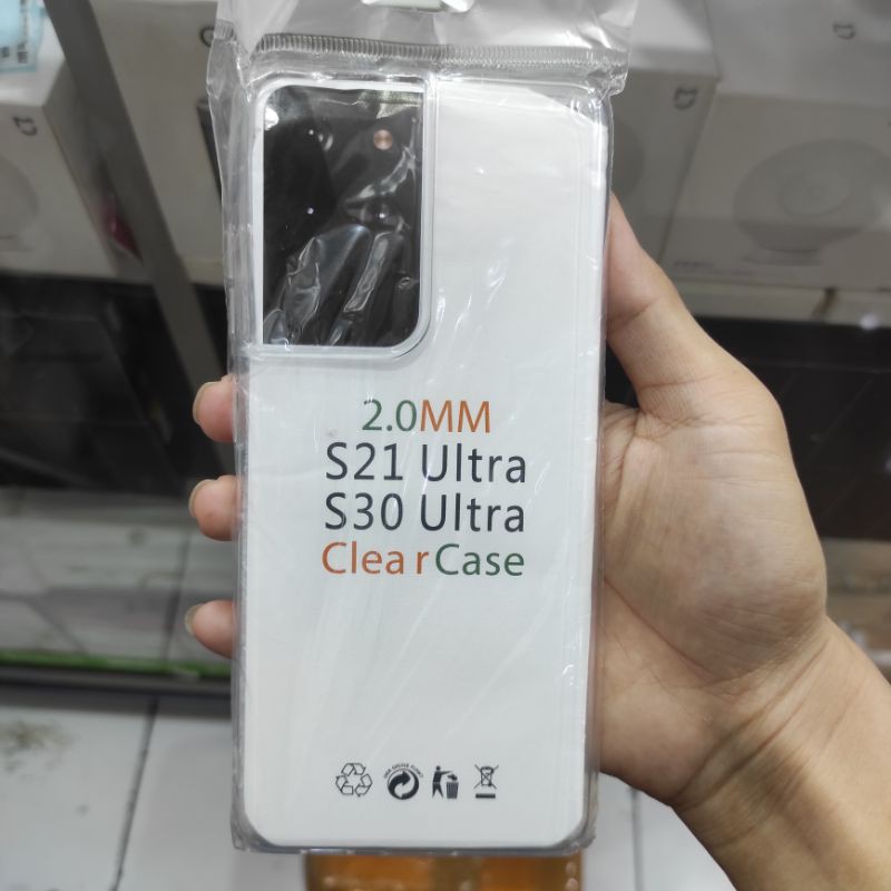 

Silikon Jelly Bening Tebal 2.0MM Samsung S21 Ultra S21 Plus S21