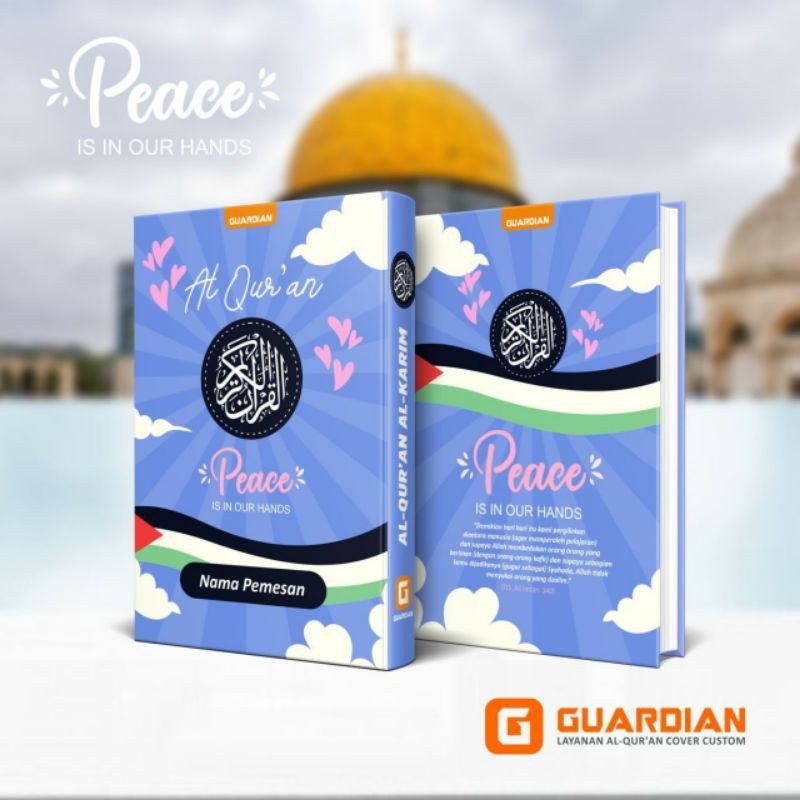 al quran cover custom