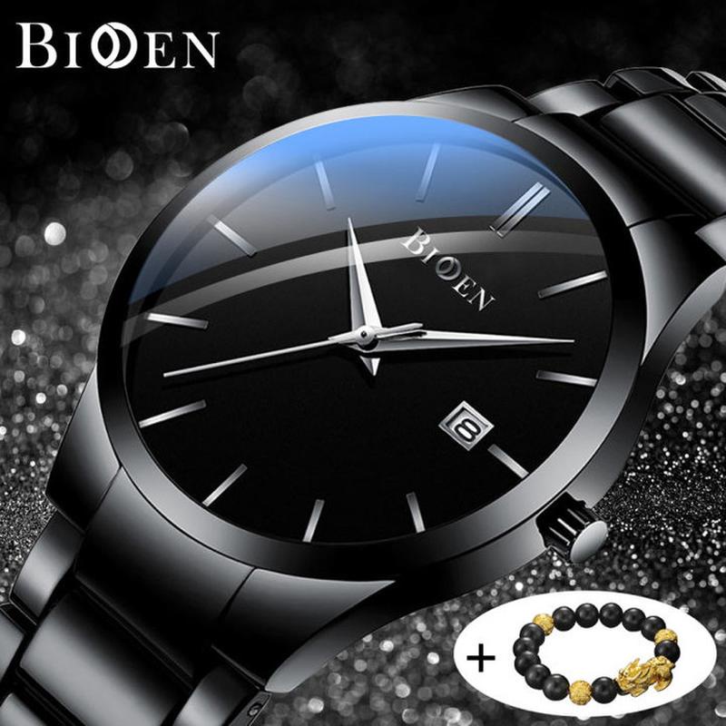 Jam Tangan Pria Murah Premium Dewasa Anti Air Laki2 Arloji Mewah Cowok Keren Water Resistant Biden B