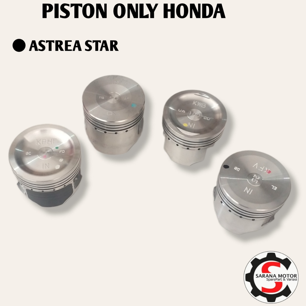 Piston Only HONDA Astrea Star INDOPARTS