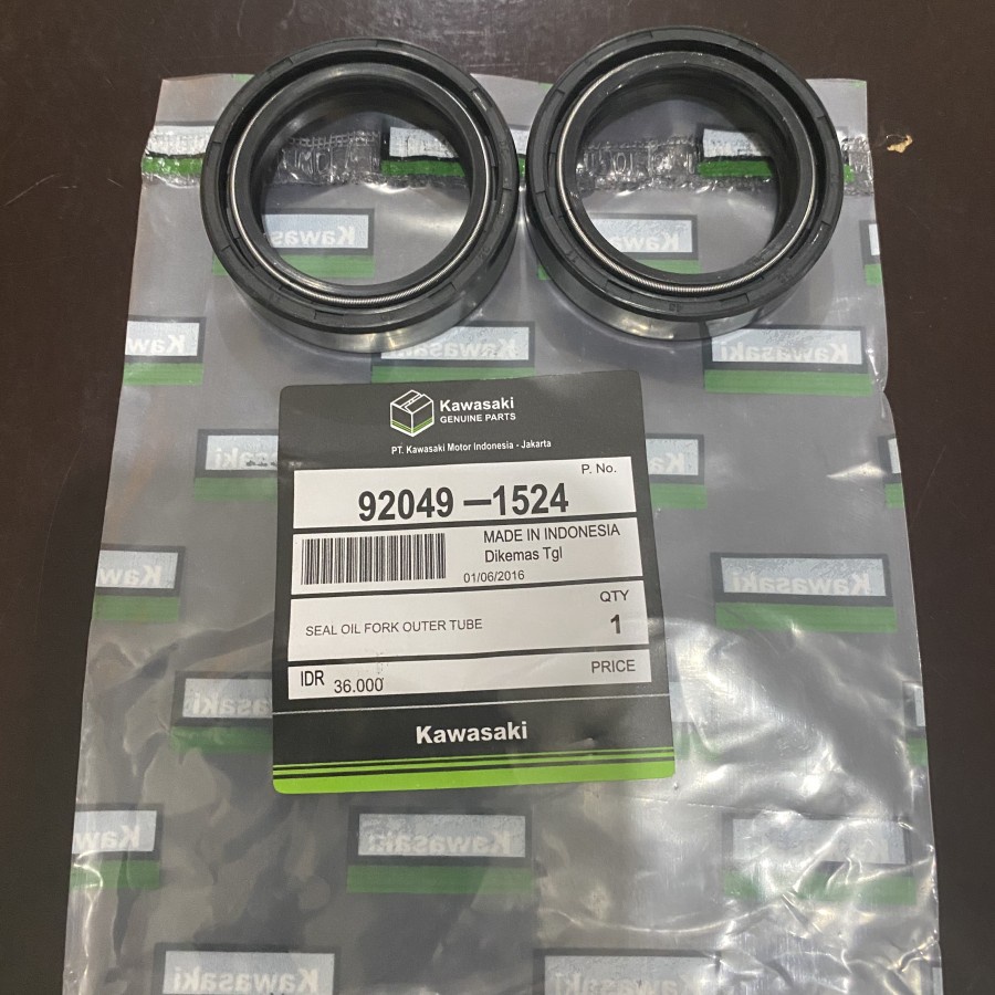 Seal Shock Sepasang Kawasaki KLX Dtracker D tracker 150 BF New Old Baru Lama