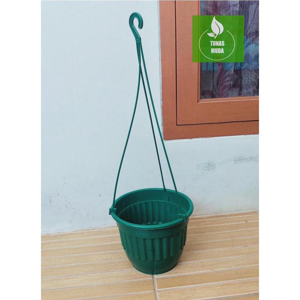 POT GANTUNG PLASTIK- POT TANAMAN GANTUNG MURAH MERIAH