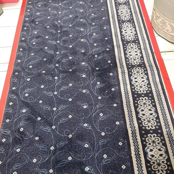 Spesial Promo - Karpet Tebal 12 Mm Sajadah Turki Karpet Masjid Taj Mahal Meteran Murah