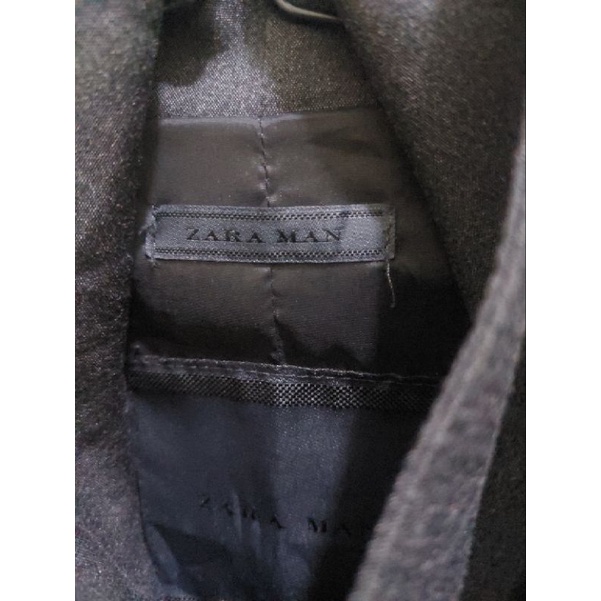 Preloved Jaket Zara Man Black Original