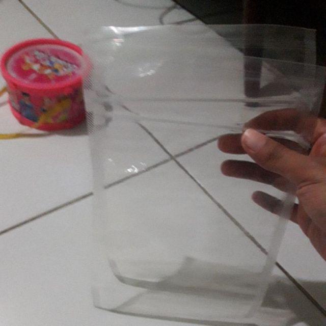 Plastik Standing Pouch 12x20cm Tebal Plastic Kemaasan Makanan Snack Biji Bijian Bubuk 12x20 12 X 20