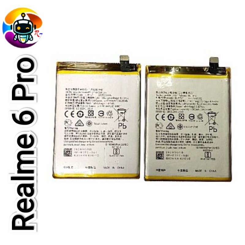 Baterai Realme 6 Realme 6 Pro Realme 6i BLP757 Original