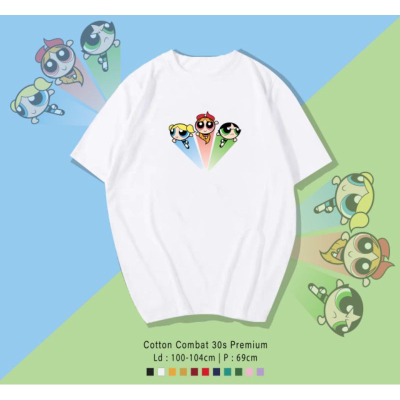 T-SHIRT / TUMLBR TEE KAOS 3PUFFGIRL OVERSIZE PREMIUM