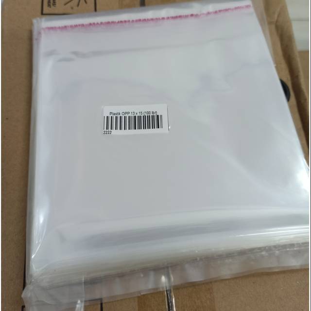 

Plastik Opp Bungkus Roti Aneka Ukuran (100 lbr)