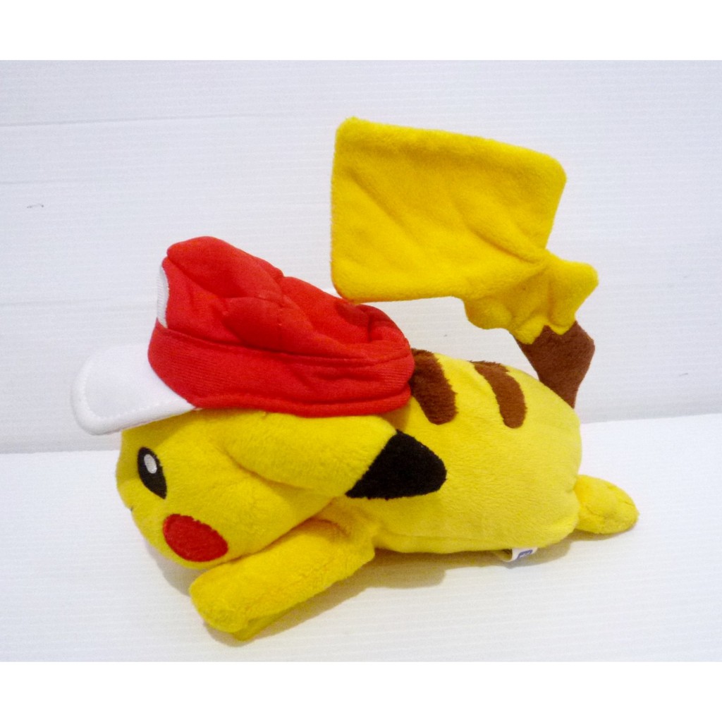 Boneka Pikachu Pokemon Plush Original Takara Tomy Japan
