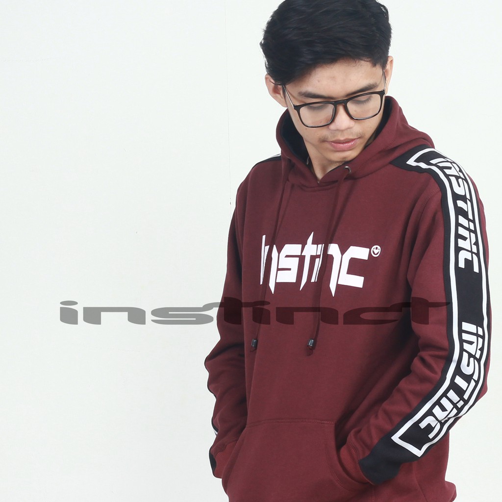 INSTINCT SWEATER HOODIE | JAKET PRIA ORIGINAL