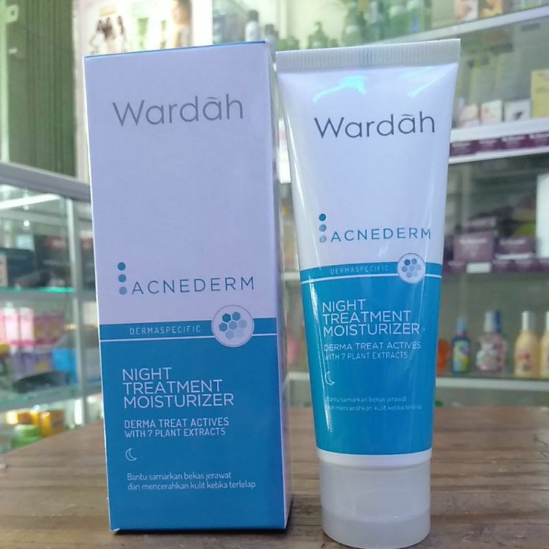 Wardah Acnederm Night Moisturizer