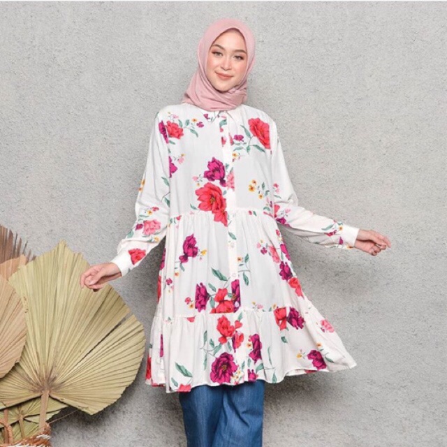 ESLY TUNIC BY NUNA OFFICIAL Shopee Indonesia ESLY TUNIC BY NUNA OFFICIAL Shopee Indonesia