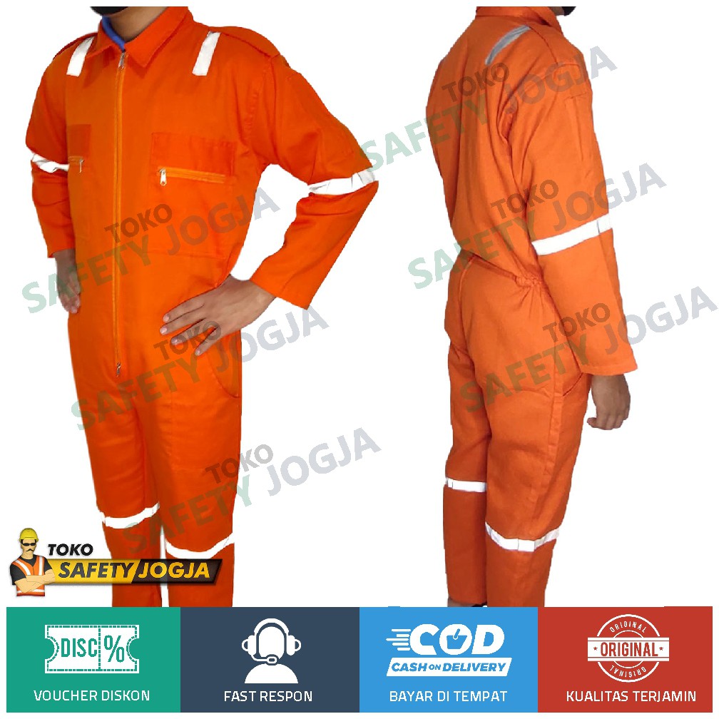 COVERALL WEARPACK TERUSAN SERAGAM PAKAIAN SAFETY KERJA