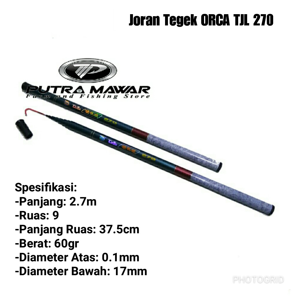 Joran Tegek ORCA TJL 270 Joran Tegek Murah