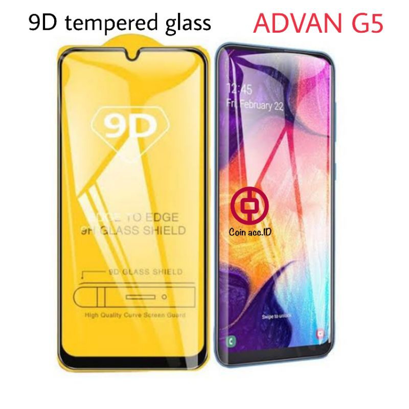 Tempered Glass ADVAN G5 6.2inch (9D full screen) (Anti bluray) (Anti spy) (9H clear)Anti gores Advan