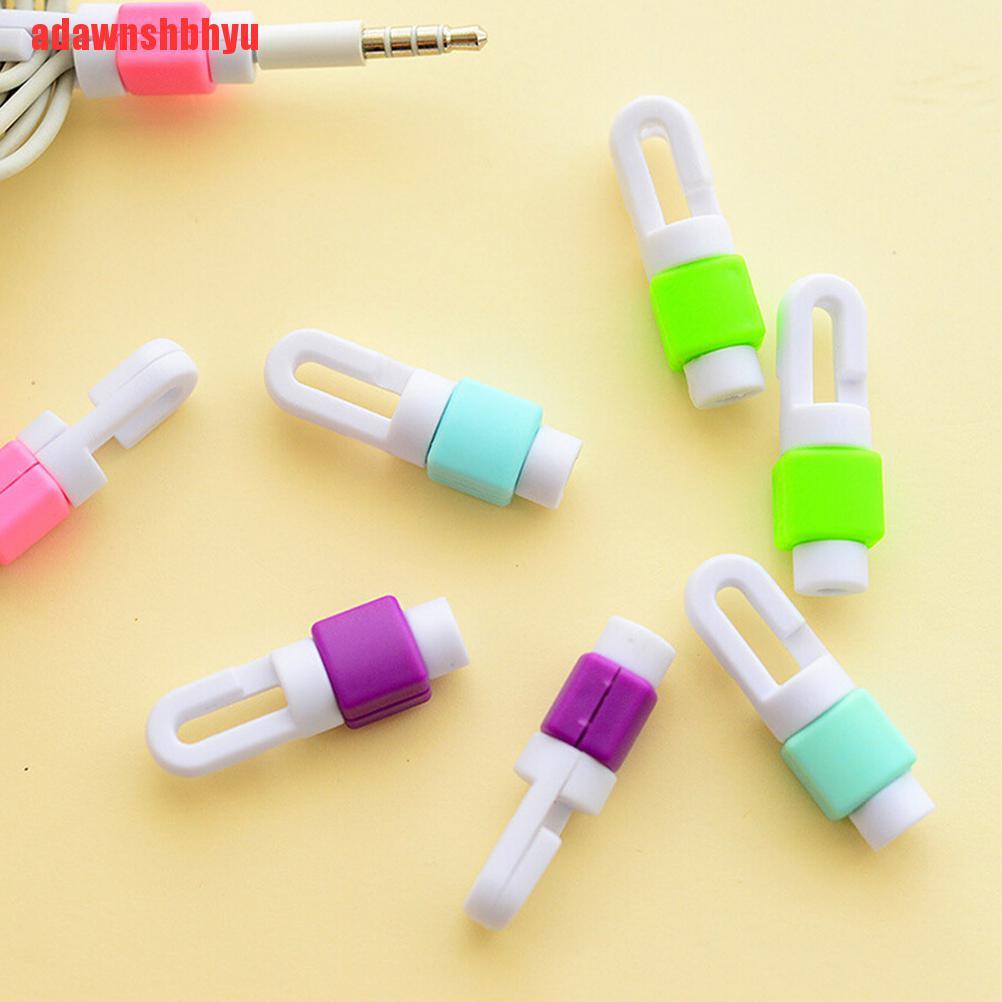 (Adawnshbhyu) 2pcs Sleeve Pelindung Kabel Data Anti Retak