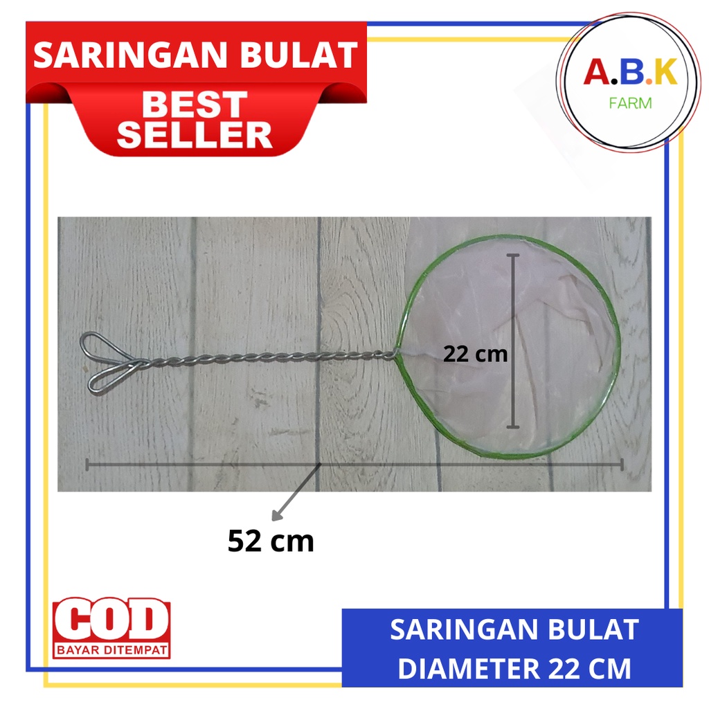 Serokan Jumbo Saringan Seser Besi JUMBO ARTEMIA Kutu Air serokan Seser Kutir Ikan