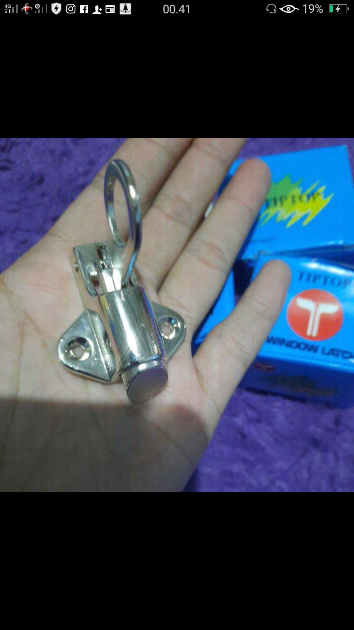 Kunci Pintu Besar Gagang Bulat Silinder Kumplit Set 25 Cm L Gagang L Handle Hawaii