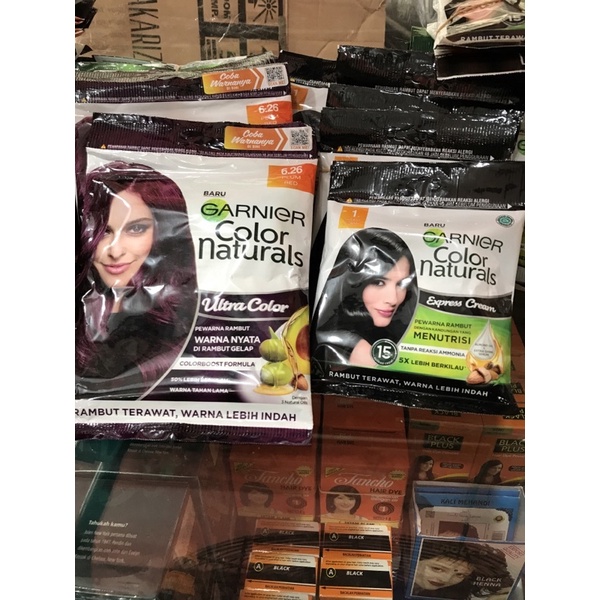 Garnier Naturals Color Saset 30ml - Cat Rambut Permanen Mudah Pakai